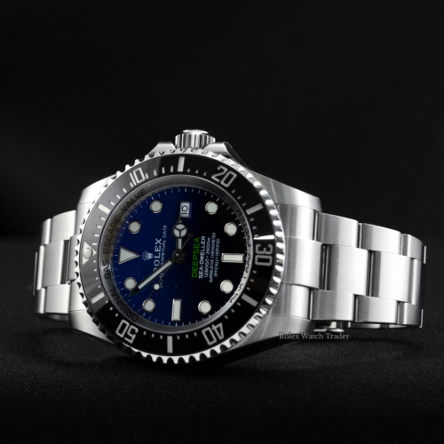 Rolex Sea-Dweller Deepsea D-Blue James Cameron November 2021 with Factory Stickers For Sale Available Purchase Buy Online with Part Exchange or Direct Sale Manchester North West England UK Great Britain Buy Today Free Next Day Delivery Warranty Luxury Watch Watches