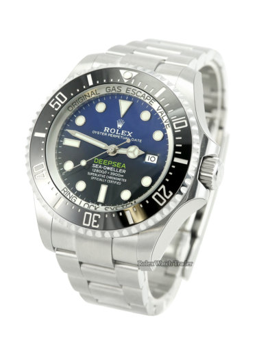 Rolex Sea-Dweller Deepsea D-Blue James Cameron November 2021 with Factory Stickers For Sale Available Purchase Buy Online with Part Exchange or Direct Sale Manchester North West England UK Great Britain Buy Today Free Next Day Delivery Warranty Luxury Watch Watches