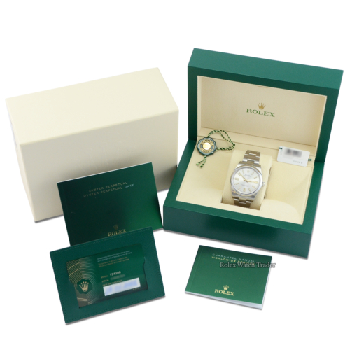 Rolex Oyster Perpetual 41 124300 Silver Dial Unworn 2022 For Sale Available Purchase Buy Online with Part Exchange or Direct Sale Manchester North West England UK Great Britain Buy Today Free Next Day Delivery Warranty Luxury Watch Watches