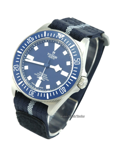 Tudor Pelagos FXD Blue 25707B/21 For Sale Available Purchase Buy Online with Part Exchange or Direct Sale Manchester North West England UK Great Britain Buy Today Free Next Day Delivery Warranty Luxury Watch Watches
