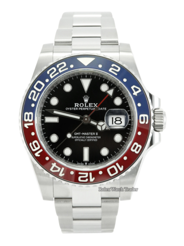 Rolex GMT-Master II 126710BLRO “Pepsi” Unworn 2021 For Sale Available Purchase Buy Online with Part Exchange or Direct Sale Manchester North West England UK Great Britain Buy Today Free Next Day Delivery Warranty Luxury Watch Watches