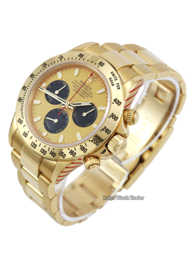 Rolex Daytona 116528 Rolex Service Stunning Racing Dial For Sale Available Purchase Buy Online with Part Exchange or Direct Sale Manchester North West England UK Great Britain Buy Today Free Next Day Delivery Warranty Luxury Watch Watches