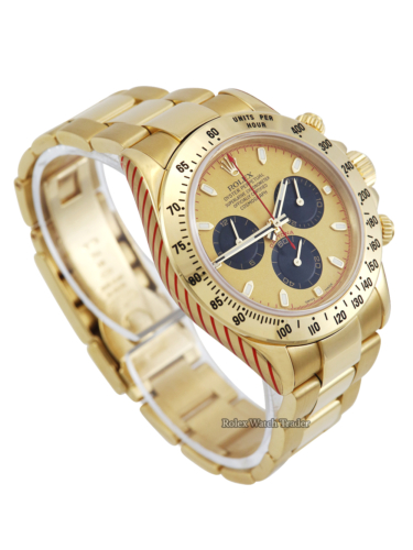 Rolex Daytona 116528 Rolex Service Stunning Racing Dial For Sale Available Purchase Buy Online with Part Exchange or Direct Sale Manchester North West England UK Great Britain Buy Today Free Next Day Delivery Warranty Luxury Watch Watches