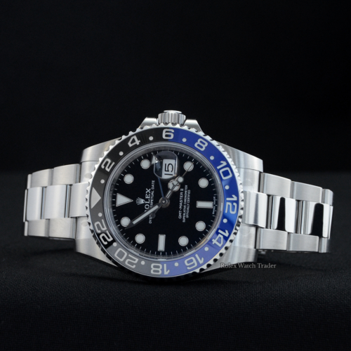 Rolex GMT-Master II "Batman" 116710BLNR Unworn New Card 2020 with Stickers For Sale Available Purchase Buy Online with Part Exchange or Direct Sale Manchester North West England UK Great Britain Buy Today Free Next Day Delivery Warranty Luxury Watch Watches