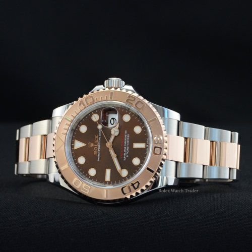 Rolex Yacht-Master 40 126621 Bi-Metal Chocolate Dial 2020 For Sale Available Purchase Buy Online with Part Exchange or Direct Sale Manchester North West England UK Great Britain Buy Today Free Next Day Delivery Warranty Luxury Watch Watches