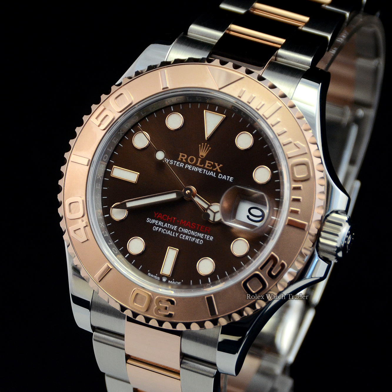 rolex yacht master 40 chocolate dial
