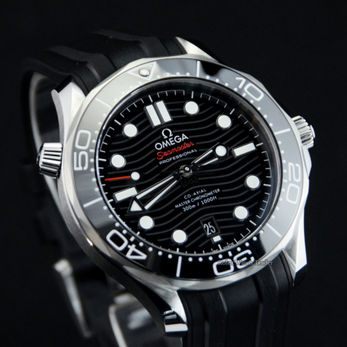 Omega Seamaster Diver 300 210.32.42.20.01.001 2022 Unworn For Sale Available Purchase Buy Online with Part Exchange or Direct Sale Manchester North West England UK Great Britain Buy Today Free Next Day Delivery Warranty Luxury Watch Watches