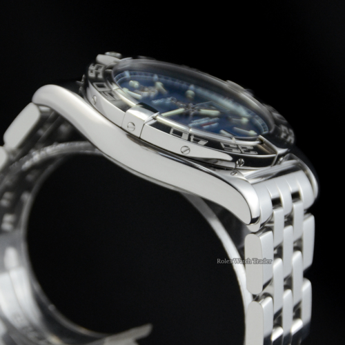 Breitling Galactic 41 A49350L2/C806 Blue Dial For Sale Available Purchase Buy Online with Part Exchange or Direct Sale Manchester North West England UK Great Britain Buy Today Free Next Day Delivery Warranty Luxury Watch Watches