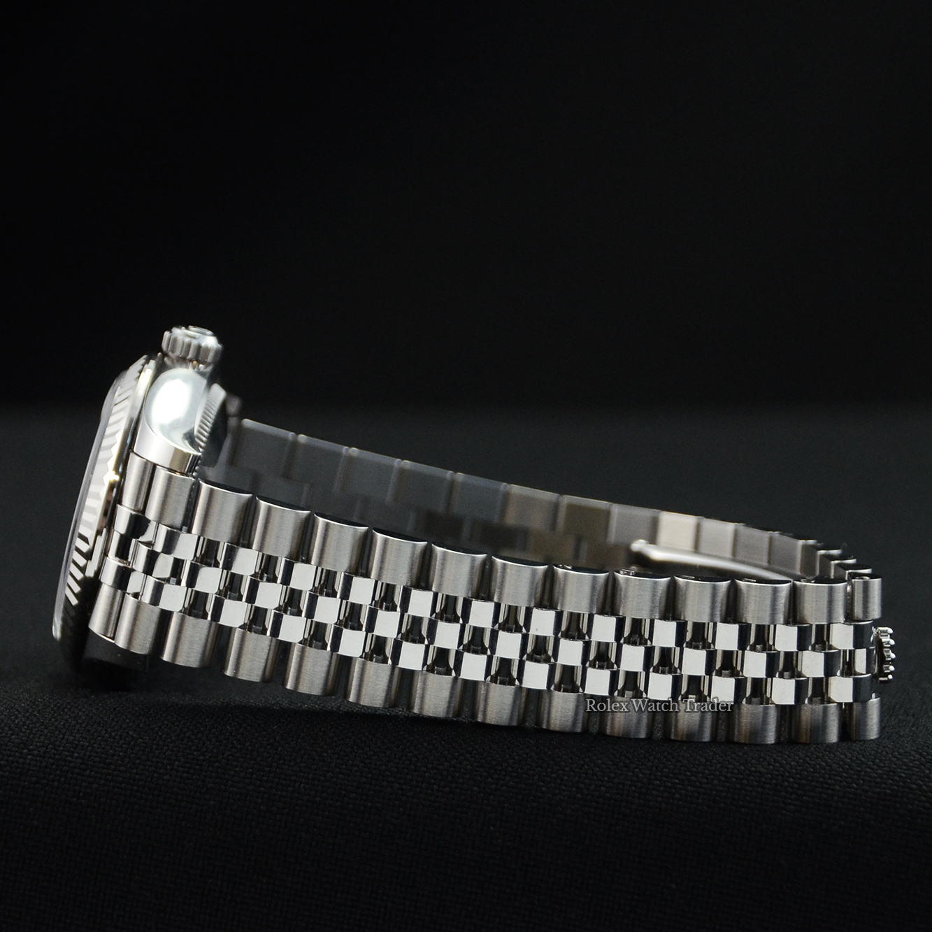 6 o'clock bracelet side Rolex Datejust 31 278274 Mint Green Dial Unworn 2021 For Sale Available Purchase Buy Online with Part Exchange or Direct Sale Manchester North West England UK Great Britain Buy Today Free Next Day Delivery Warranty Luxury Watch Watches