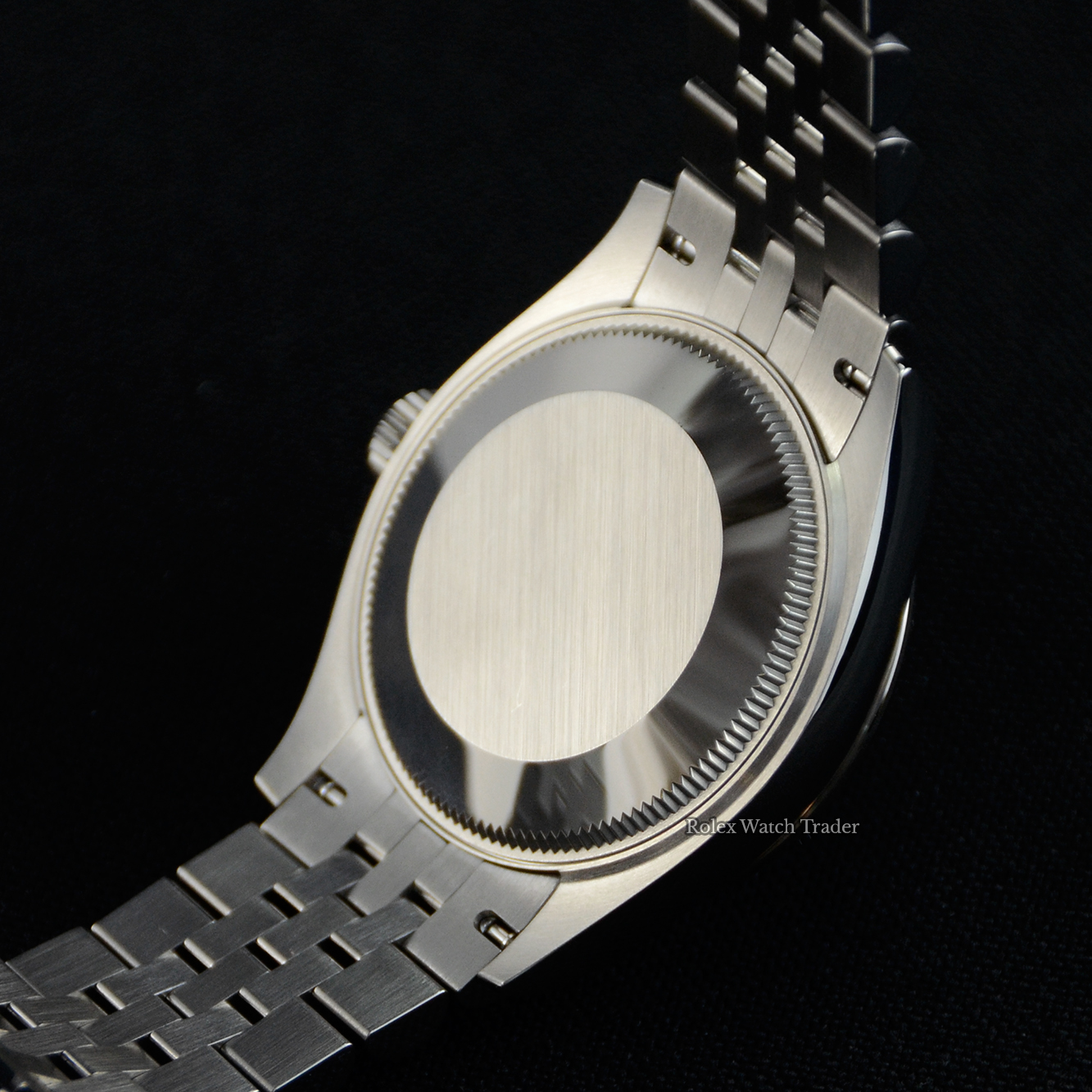 Case back detail Rolex Datejust 31 278274 Mint Green Dial Unworn 2021 For Sale Available Purchase Buy Online with Part Exchange or Direct Sale Manchester North West England UK Great Britain Buy Today Free Next Day Delivery Warranty Luxury Watch Watches