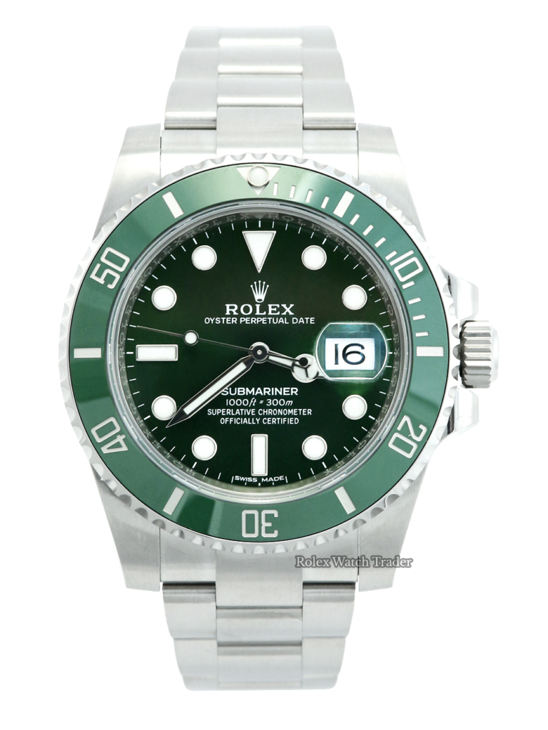 Rolex Submariner 116610LV "Hulk" Unworn 2020 NEW CARD For Sale Available Purchase Buy Online with Part Exchange or Direct Sale Manchester North West England UK Great Britain Buy Today Free Next Day Delivery Warranty Luxury Watch Watches