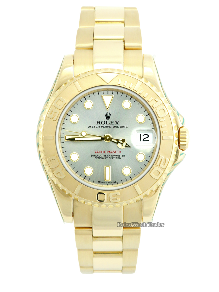Rolex Yacht-Master 68628 35mm Rolex Service Unworn Since For Sale Available Purchase Buy Online with Part Exchange or Direct Sale Manchester North West England UK Great Britain Buy Today Free Next Day Delivery Warranty Luxury Watch Watches