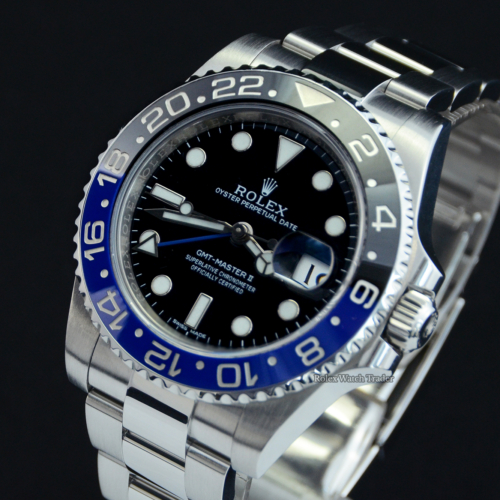 Rolex GMT-Master II "Batman" 116710BLNR For Sale Available Purchase Buy Online with Part Exchange or Direct Sale Manchester North West England UK Great Britain Buy Today Free Next Day Delivery Warranty Luxury Watch Watches
