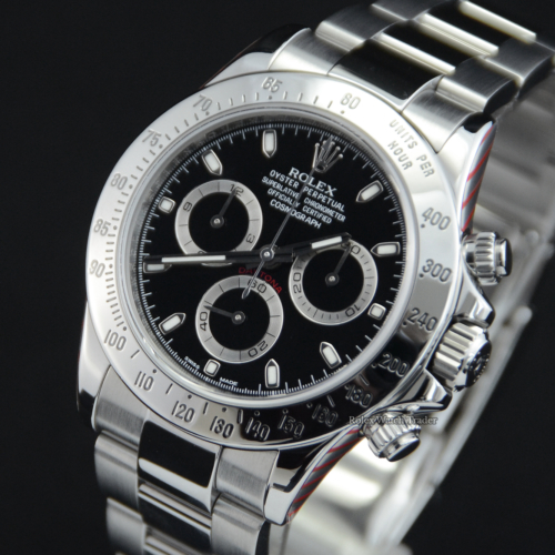 Rolex Daytona 116520 Black Dial For Sale Available Purchase Buy Online with Part Exchange or Direct Sale Manchester North West England UK Great Britain Buy Today Free Next Day Delivery Warranty Luxury Watch Watches