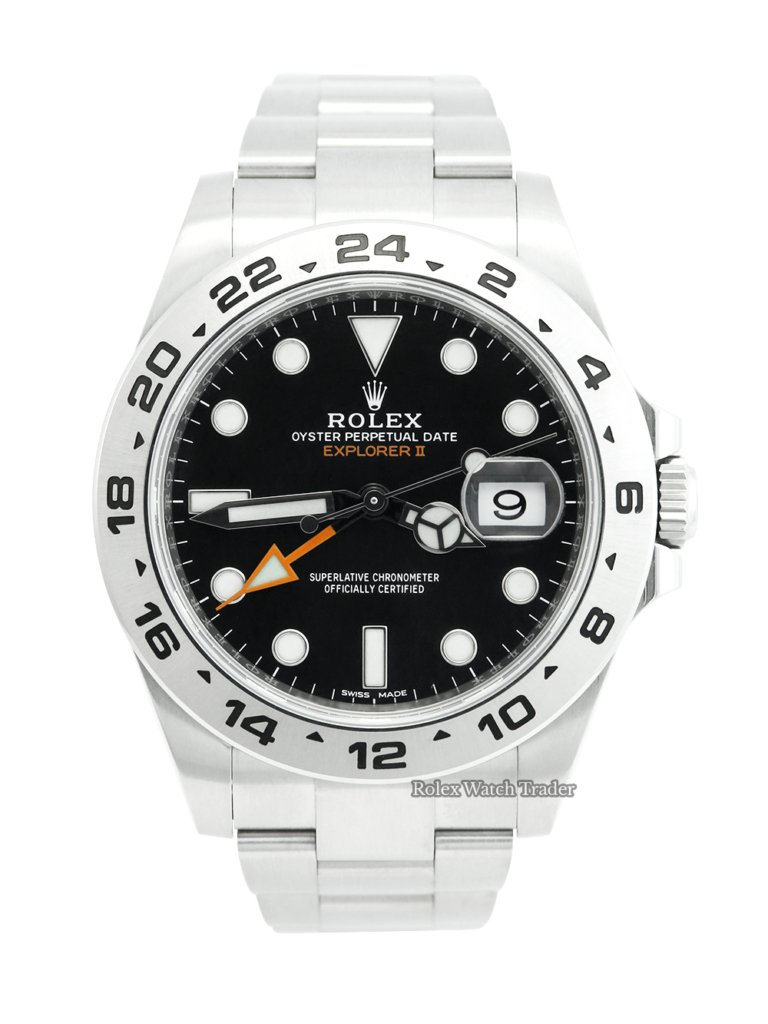 Rolex Explorer II 216570 40mm Black Dial Discontinued 2020 For Sale Available Purchase Buy Online with Part Exchange or Direct Sale Manchester North West England UK Great Britain Buy Today Free Next Day Delivery Warranty Luxury Watch Watches