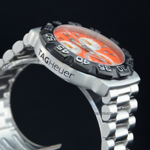 TAG Heuer CAH1113.BA0850 Orange Dial Formula 1 For Sale Available Purchase Buy Online with Part Exchange or Direct Sale Manchester North West England UK Great Britain Buy Today Free Next Day Delivery Warranty Luxury Watch Watches
