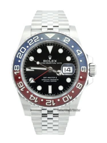 Rolex GMT-Master II 126710BLRO “Pepsi” For Sale Available Purchase Buy Online with Part Exchange or Direct Sale Manchester North West England UK Great Britain Buy Today Free Next Day Delivery Warranty Luxury Watch Watches