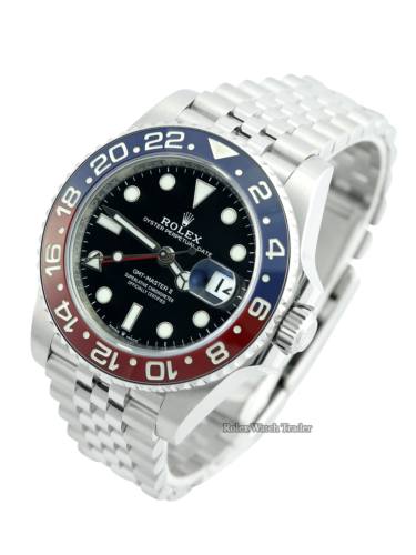 Rolex GMT-Master II 126710BLRO “Pepsi” For Sale Available Purchase Buy Online with Part Exchange or Direct Sale Manchester North West England UK Great Britain Buy Today Free Next Day Delivery Warranty Luxury Watch Watches