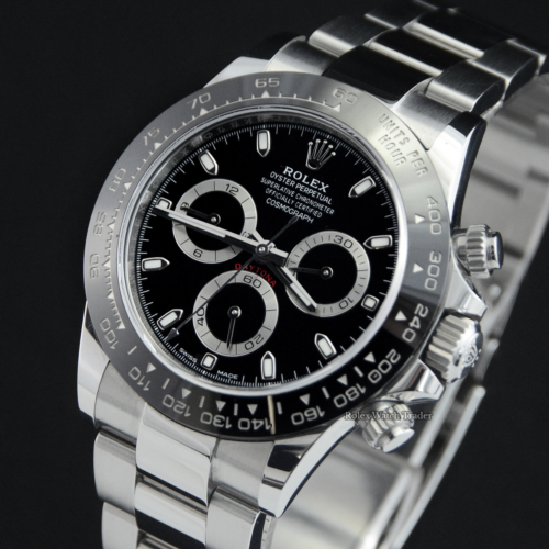 Rolex Daytona 116500LN Black Dial Full Set For Sale Available Purchase Buy Online with Part Exchange or Direct Sale Manchester North West England UK Great Britain Buy Today Free Next Day Delivery Warranty Luxury Watch Watches