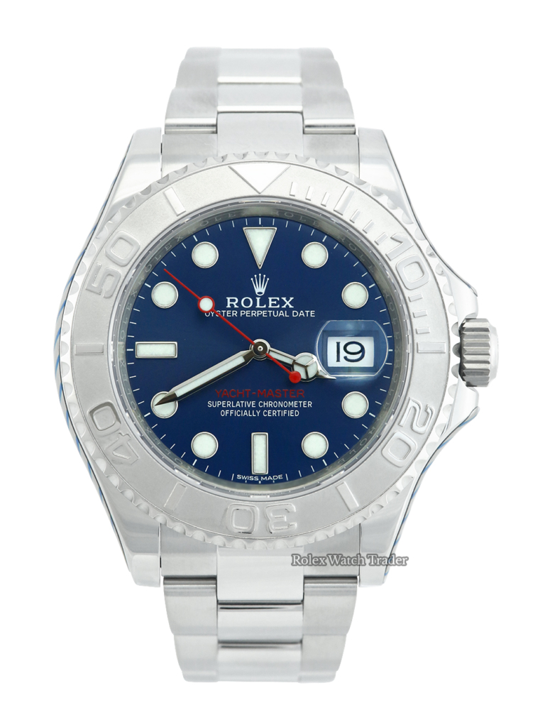 Rolex Yacht-Master 40 116622 Serviced by Rolex Unworn Since For Sale Available Purchase Buy Online with Part Exchange or Direct Sale Manchester North West England UK Great Britain Buy Today Free Next Day Delivery Warranty Luxury Watch Watches