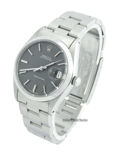 Rolex Oyster Date 6694 Grey dial For Sale Available Purchase Buy Online with Part Exchange or Direct Sale Manchester North West England UK Great Britain Buy Today Free Next Day Delivery Warranty Luxury Watch Watches