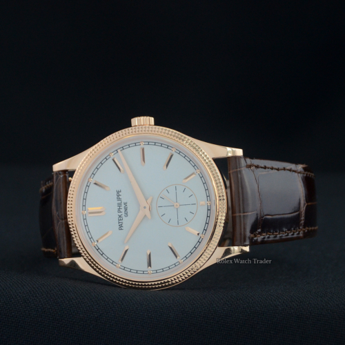 Patek Philippe Calatrava 6119R-001 For Sale Available Purchase Buy Online with Part Exchange or Direct Sale Manchester North West England UK Great Britain Buy Today Free Next Day Delivery Warranty Luxury Watch Watches