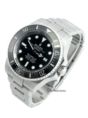 Rolex Sea-Dweller Deepsea 126660 Unworn Full Set For Sale Available Purchase Buy Online with Part Exchange or Direct Sale Manchester North West England UK Great Britain Buy Today Free Next Day Delivery Warranty Luxury Watch Watches