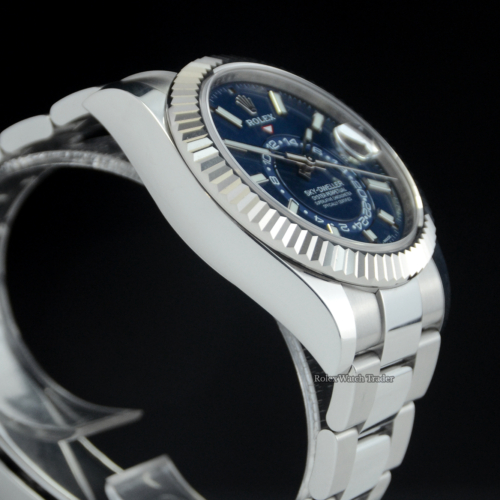 Rolex Sky-Dweller 326934 Blue Dial For Sale Available Purchase Buy Online with Part Exchange or Direct Sale Manchester North West England UK Great Britain Buy Today Free Next Day Delivery Warranty Luxury Watch Watches