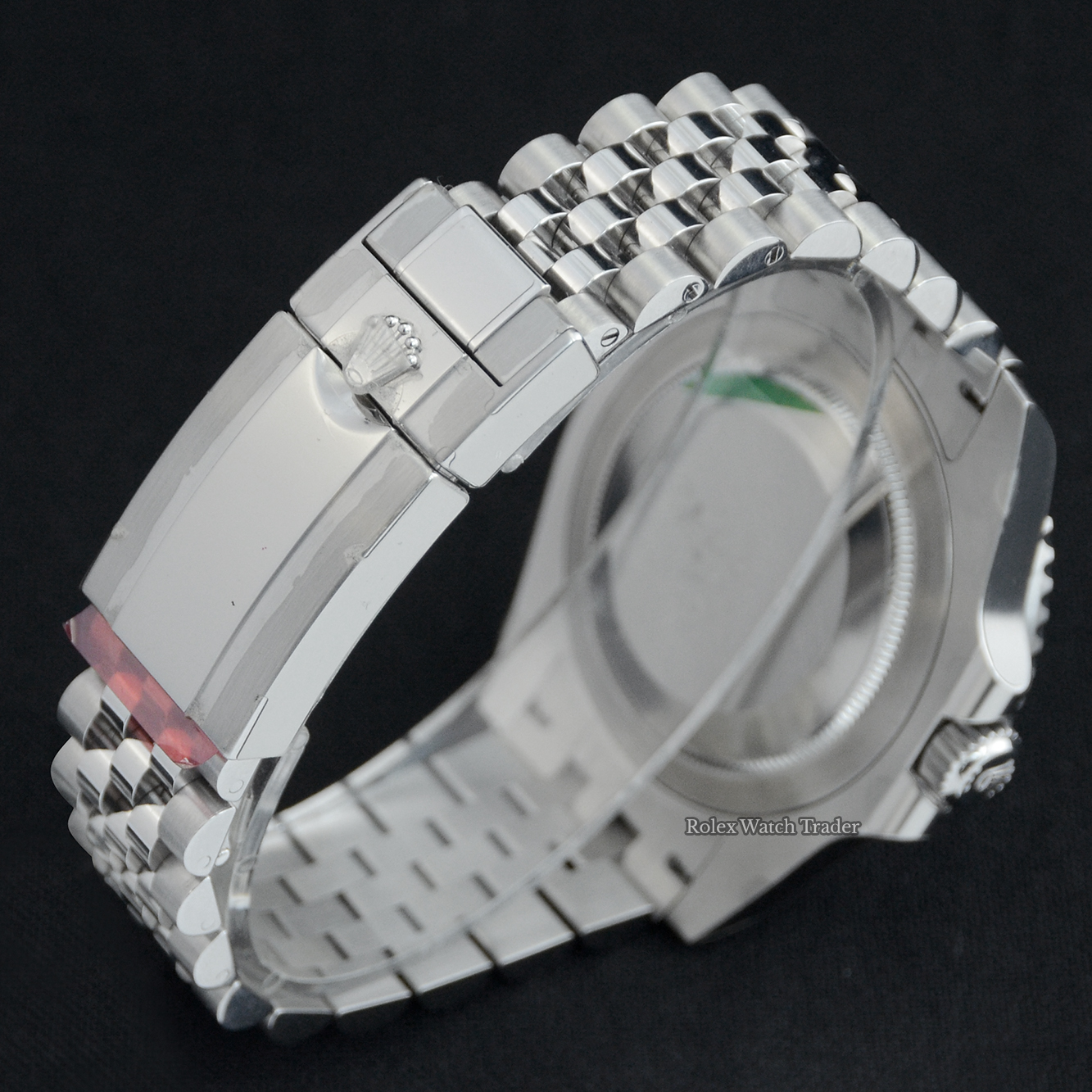 Clasp & bracelet detail Rolex GMT-Master II 126710BLRO Oyster "PEPSI" UK 2019 Unworn Full Stickers For Sale Available Purchase Buy Online with Part Exchange or Direct Sale Manchester North West England UK Great Britain Buy Today Free Next Day Delivery Warranty Luxury Watch Watches