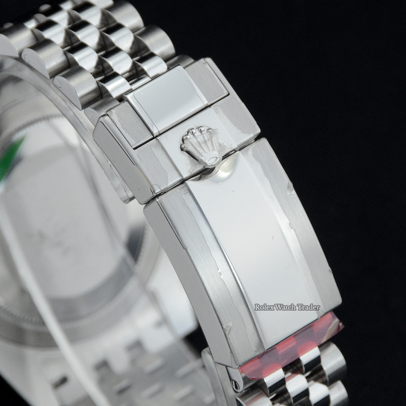 Clasp detail Rolex GMT-Master II 126710BLRO Oyster "PEPSI" UK 2019 Unworn Full Stickers For Sale Available Purchase Buy Online with Part Exchange or Direct Sale Manchester North West England UK Great Britain Buy Today Free Next Day Delivery Warranty Luxury Watch Watches