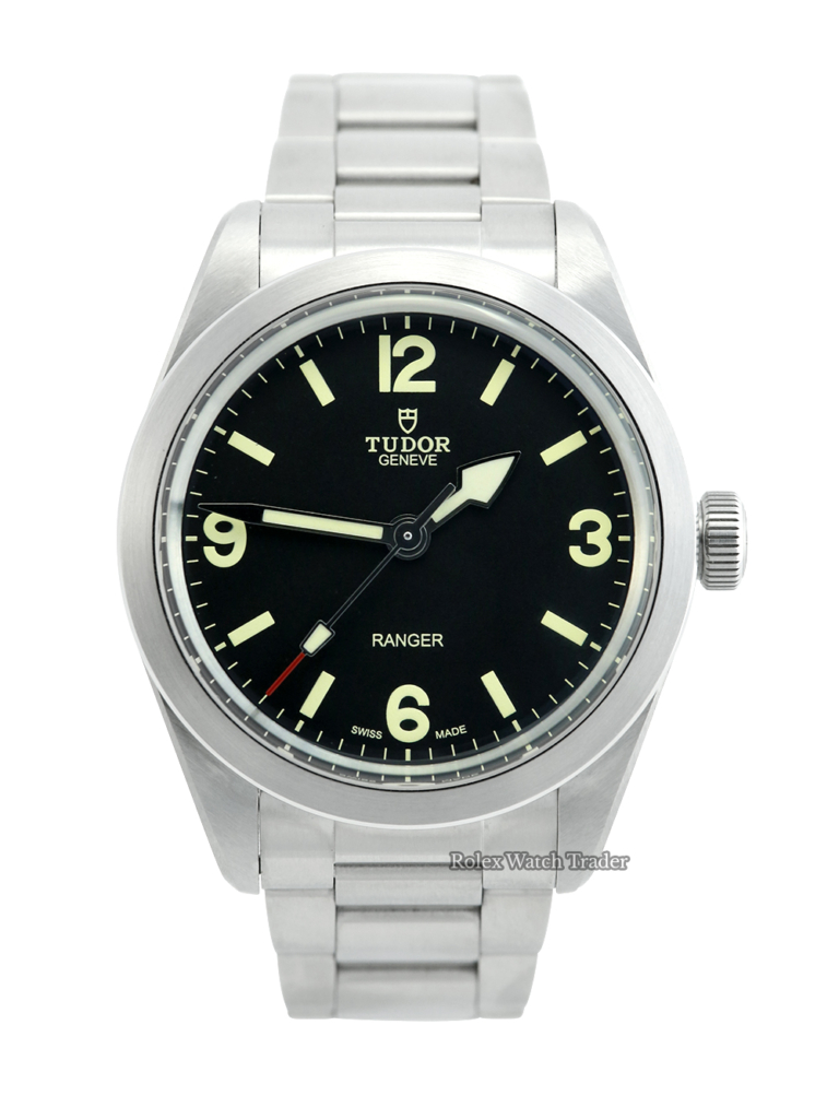 Tudor Manufacture Calibre 39mm Black Dial Tudor Ranger 2022 Unworn For Sale Available Purchase Buy Online with Part Exchange or Direct Sale Manchester North West England UK Great Britain Buy Today Free Next Day Delivery Warranty Luxury Watch Watches