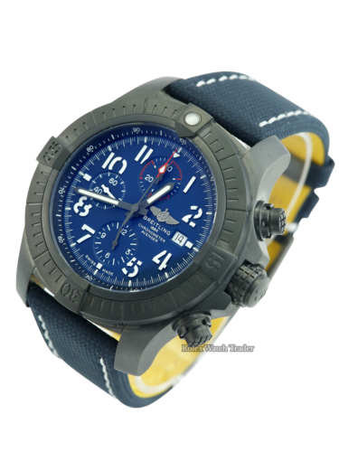 Breitling Super Avenger Chronograph 48 Night Mission Unworn 2022 For Sale Available Purchase Buy Online with Part Exchange or Direct Sale Manchester North West England UK Great Britain Buy Today Free Next Day Delivery Warranty Luxury Watch Watches