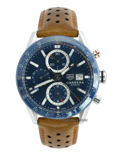 TAG Heuer Carrera Calibre 16 CBM2112.FC6455 For Sale Available Purchase Buy Online with Part Exchange or Direct Sale Manchester North West England UK Great Britain Buy Today Free Next Day Delivery Warranty Luxury Watch Watches
