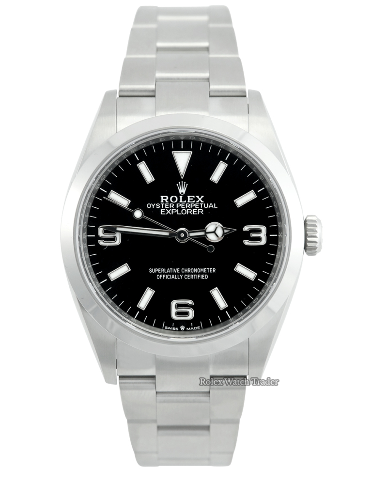 Rolex Explorer 124270 2022 For Sale Available Purchase Buy Online with Part Exchange or Direct Sale Manchester North West England UK Great Britain Buy Today Free Next Day Delivery Warranty Luxury Watch Watches
