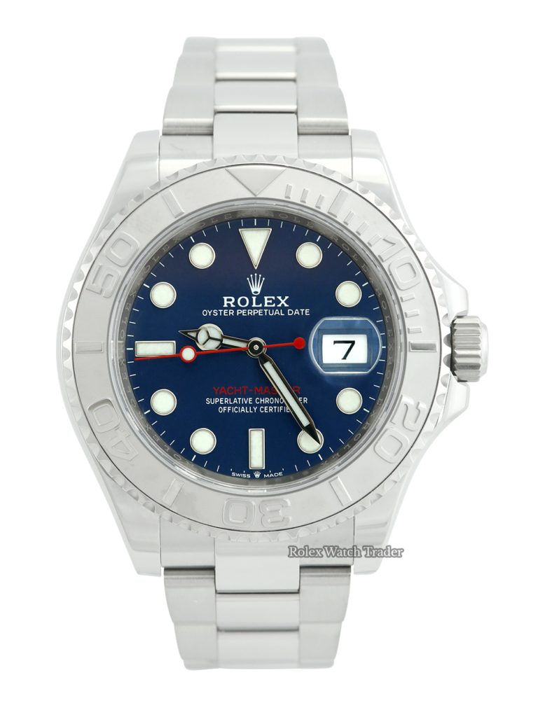Rolex Yacht-Master 40 126622 Blue Dial For Sale Available Purchase Buy Online with Part Exchange or Direct Sale Manchester North West England UK Great Britain Buy Today Free Next Day Delivery Warranty Luxury Watch Watches