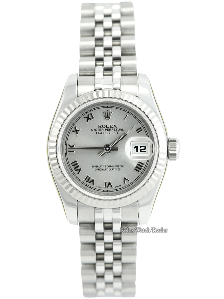Rolex Lady-Datejust 26 179174 Service by Rolex Stickers intact Unworn since For Sale Available Purchase Buy Online with Part Exchange or Direct Sale Manchester North West England UK Great Britain Buy Today Free Next Day Delivery Warranty Luxury Watch Watches