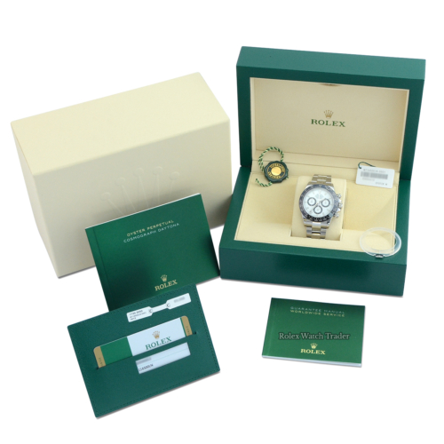 Rolex Daytona 116500LN White Dial Complete Set For Sale Available Purchase Buy Online with Part Exchange or Direct Sale Manchester North West England UK Great Britain Buy Today Free Next Day Delivery Warranty Luxury Watch Watches