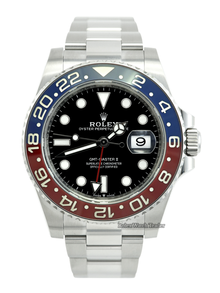 Rolex GMT-Master II 126710BLRO November 2022 Unworn Complete Set UK For Sale Available Purchase Buy Online with Part Exchange or Direct Sale Manchester North West England UK Great Britain Buy Today Free Next Day Delivery Warranty Luxury Watch Watches