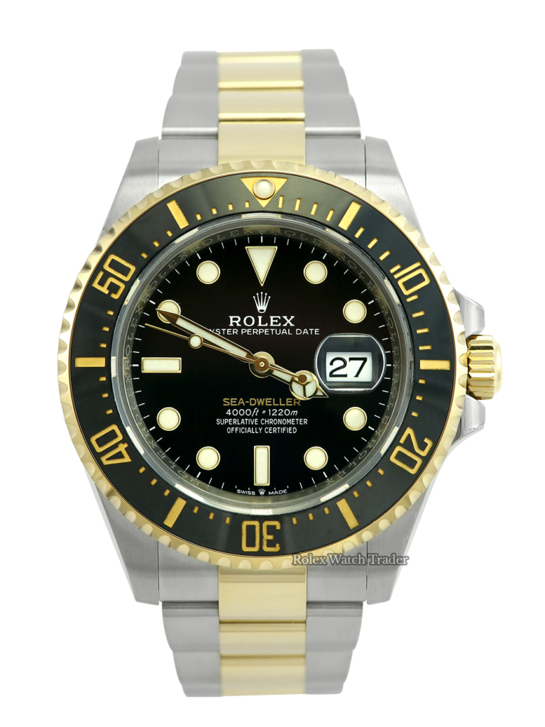 Rolex Sea-Dweller SD43 126603 Bi-Metal 2019 UK For Sale Available Purchase Buy Online with Part Exchange or Direct Sale Manchester North West England UK Great Britain Buy Today Free Next Day Delivery Warranty Luxury Watch Watches