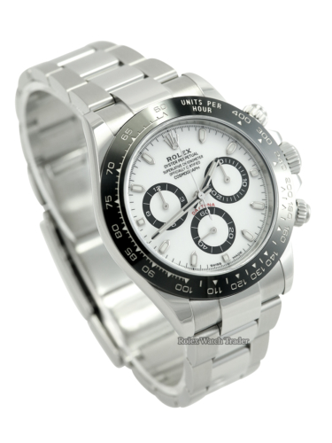 Rolex Daytona 116500LN White "Panda" Dial For Sale Available Purchase Buy Online with Part Exchange or Direct Sale Manchester North West England UK Great Britain Buy Today Free Next Day Delivery Warranty Luxury Watch Watches