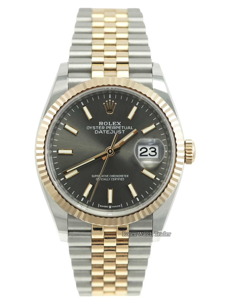 Rolex Datejust 36 126331 Bi-Metal Oyster Steel and Everose Gold Complete Set 2022 For Sale Available Purchase Buy Online with Part Exchange or Direct Sale Manchester North West England UK Great Britain Buy Today Free Next Day Delivery Warranty Luxury Watch Watches