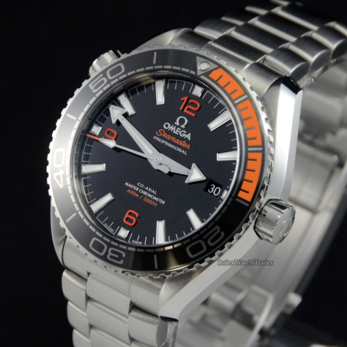 Omega Seamaster Planet Ocean 215.30.44.21.01.002 Unworn December 2022 For Sale Available Purchase Buy Online with Part Exchange or Direct Sale Manchester North West England UK Great Britain Buy Today Free Next Day Delivery Warranty Luxury Watch Watches