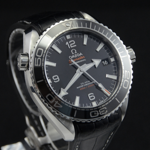 Omega Seamaster Planet Ocean 215.33.44.21.01.001 Unworn December 2022 For Sale Available Purchase Buy Online with Part Exchange or Direct Sale Manchester North West England UK Great Britain Buy Today Free Next Day Delivery Warranty Luxury Watch Watches