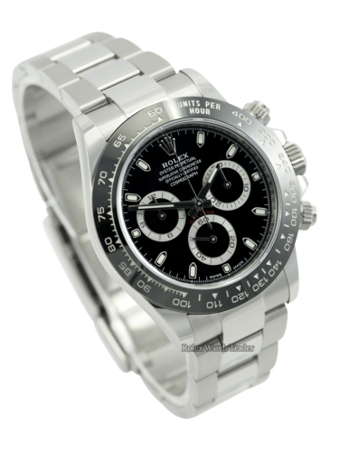 Rolex Daytona 116500LN Black Dial Full Set 06/2022 For Sale Available Purchase Buy Online with Part Exchange or Direct Sale Manchester North West England UK Great Britain Buy Today Free Next Day Delivery Warranty Luxury Watch Watches