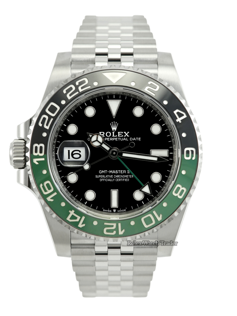 Rolex GMT-Master II 126720VTNR Jubilee UK Dec 2022 New Unworn UK with receipt "Sprite" For Sale Available Purchase Buy Online with Part Exchange or Direct Sale Manchester North West England UK Great Britain Buy Today Free Next Day Delivery Warranty Luxury Watch Watches