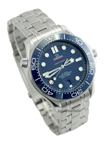 Omega Seamaster Diver 300 M 210.30.42.20.03.001 Unworn December 2022 For Sale Available Purchase Buy Online with Part Exchange or Direct Sale Manchester North West England UK Great Britain Buy Today Free Next Day Delivery Warranty Luxury Watch Watches