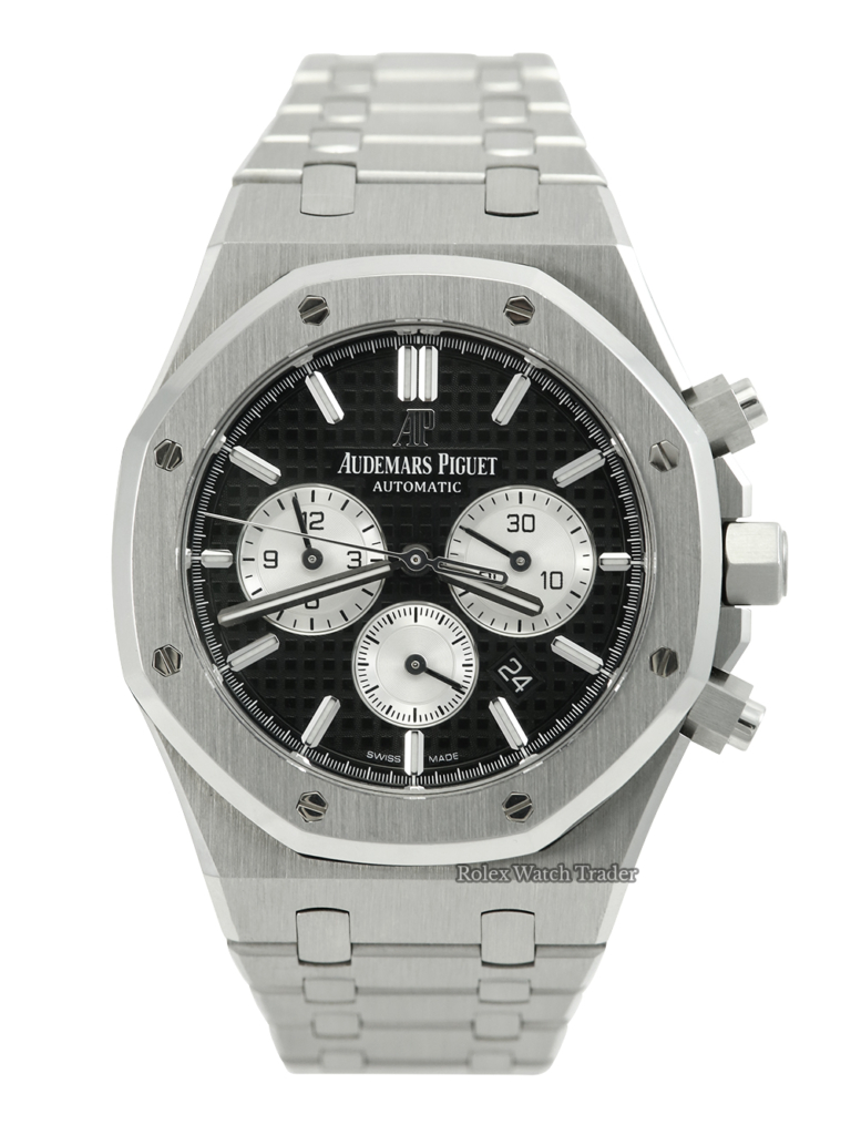 Audemars Piguet Royal Oak Chronograph 26331ST.OO.1220ST.02 For Sale Available Purchase Buy Online with Part Exchange or Direct Sale Manchester North West England UK Great Britain Buy Today Free Next Day Delivery Warranty Luxury Watch Watches