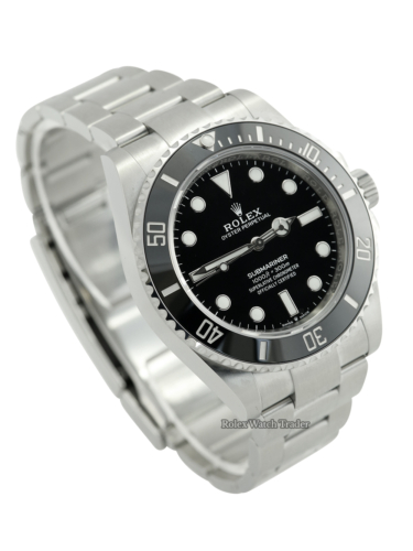 Rolex Submariner (No Date) 124060 41mm UK January 2023 For Sale Available Purchase Buy Online with Part Exchange or Direct Sale Manchester North West England UK Great Britain Buy Today Free Next Day Delivery Warranty Luxury Watch Watches
