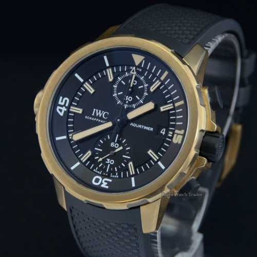 IWC Aquatimer Chronograph Charles Darwin IW379503 For Sale Available Purchase Buy Online with Part Exchange or Direct Sale Manchester North West England UK Great Britain Buy Today Free Next Day Delivery Warranty Luxury Watch Watches