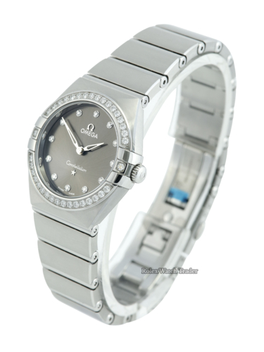 Omega Constellation Quartz Manhattan 131.15.28.60.56.001 For Sale Available Purchase Buy Online with Part Exchange or Direct Sale Manchester North West England UK Great Britain Buy Today Free Next Day Delivery Warranty Luxury Watch Watches